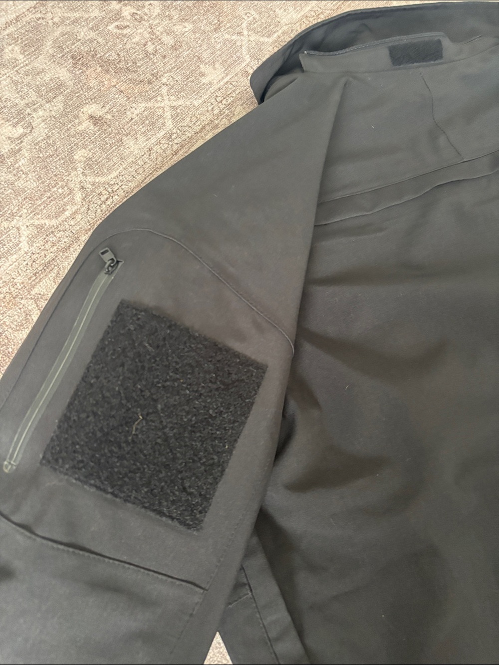 5.11 Tactical Black Men's Softshell Field Jacket - Picture 4 of 5